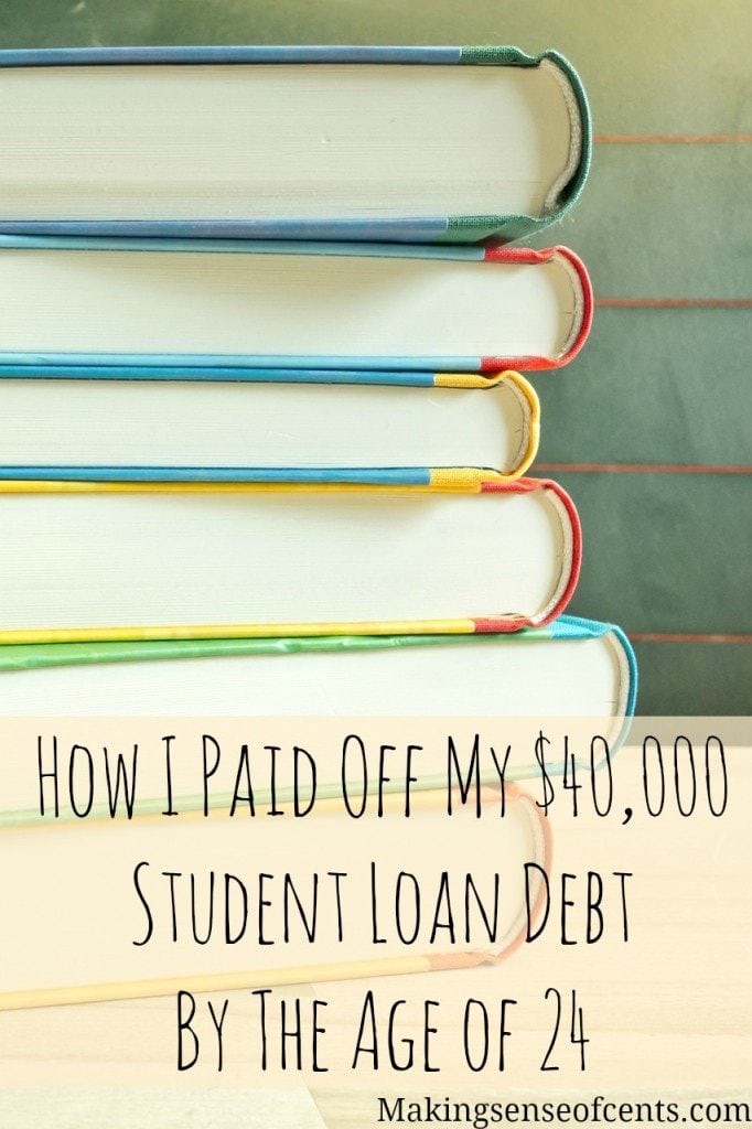How To Pay Off Student Loans Fast - How I Paid Off $40,000 In 7 Months