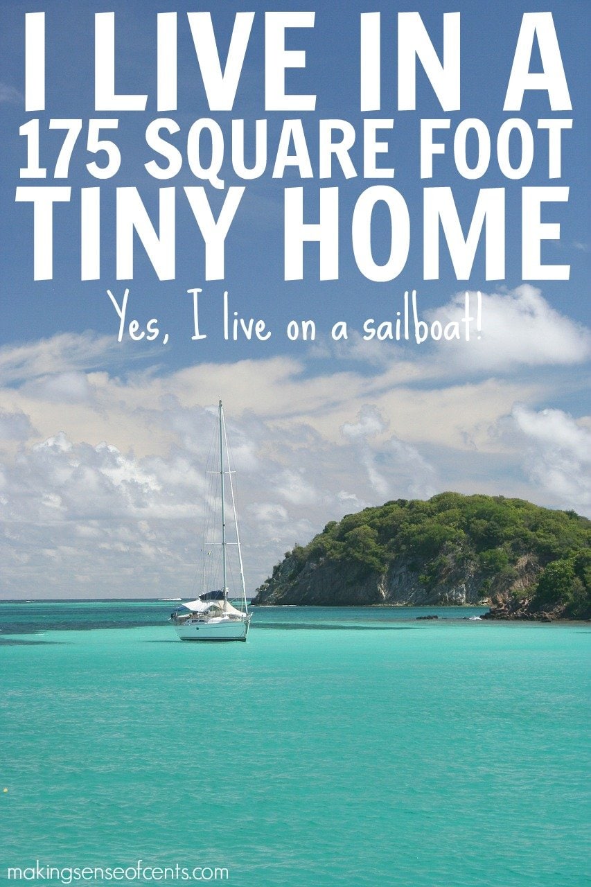 Living on a Sailboat - 175 Square Foot Tiny Home Sailboat 