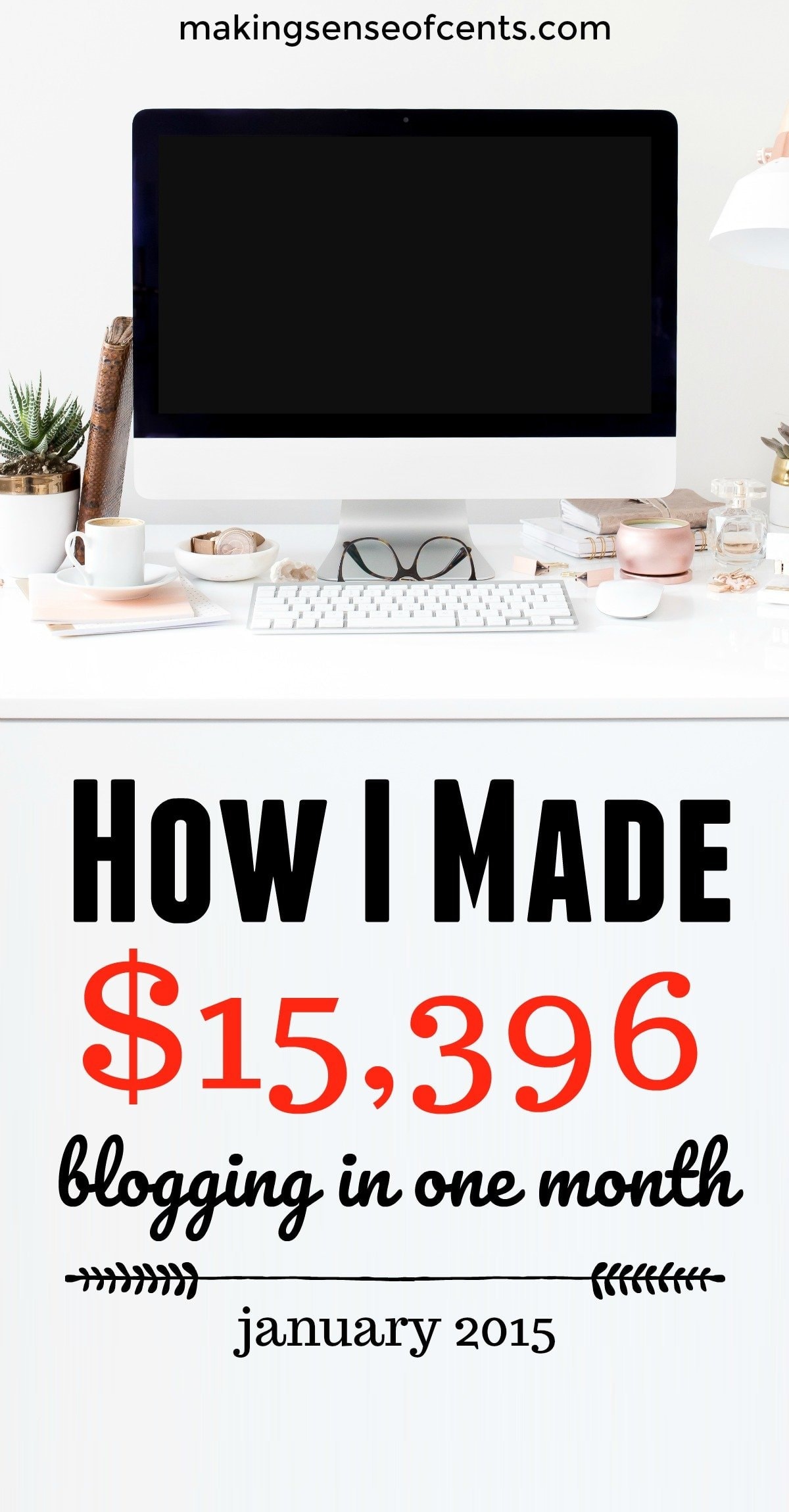 How I made over $15,000 in January 2015 #blog #blogging #incomereport