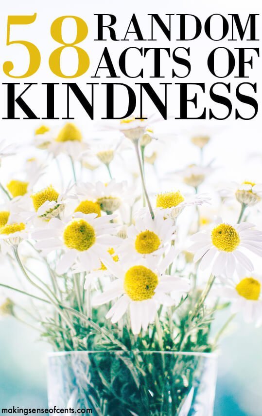 I believe that taking part in random acts of kindness is something more should spend time doing. The smallest gesture can make someone's day!