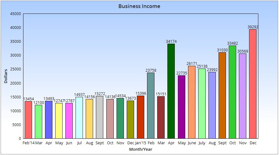 Annual Income Chart