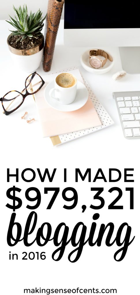 Here's how Michelle made $979,321 in 2016, as well as her December blog income report. 2016 was a great year! - made a great income and learned a lot too.