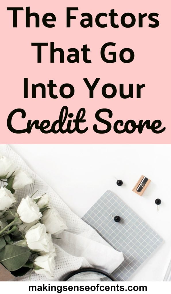 The Factors That Go Into Your Credit Score