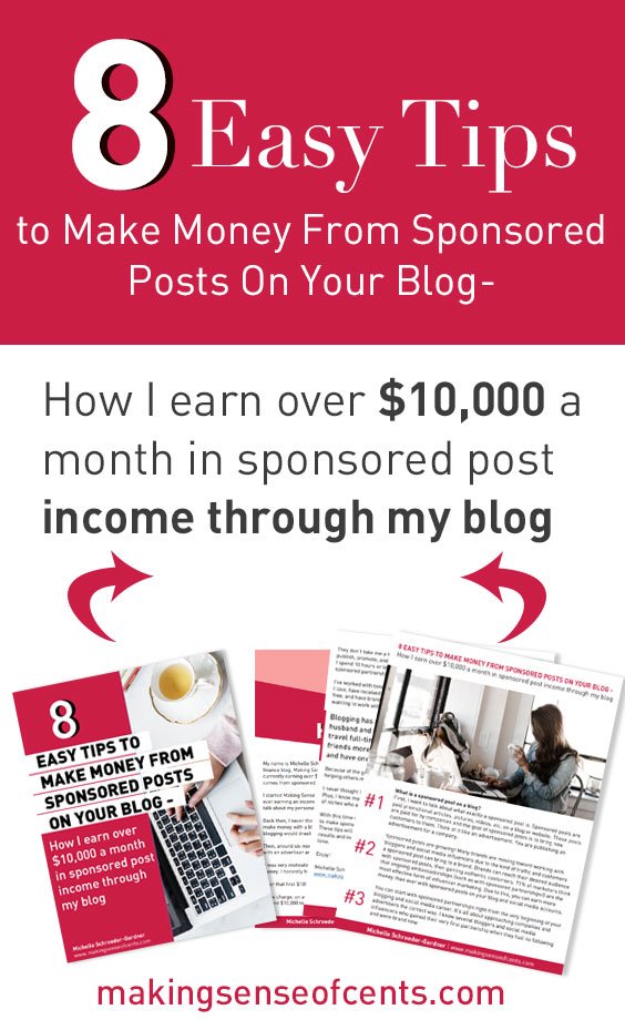 8 Easy Tips To Make Money From Sponsored Posts On Your Blog - Making ...