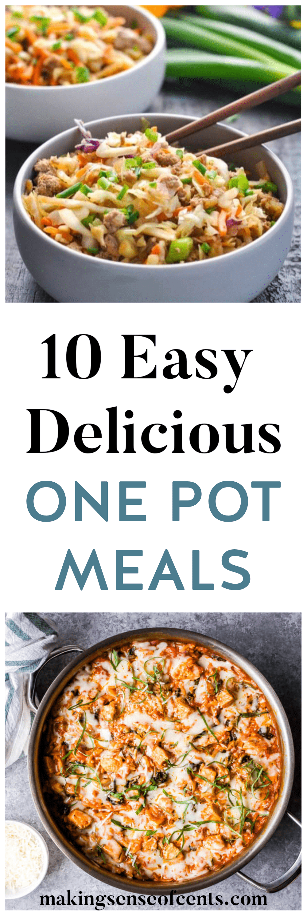 10 Quick and Easy One Pot Meals