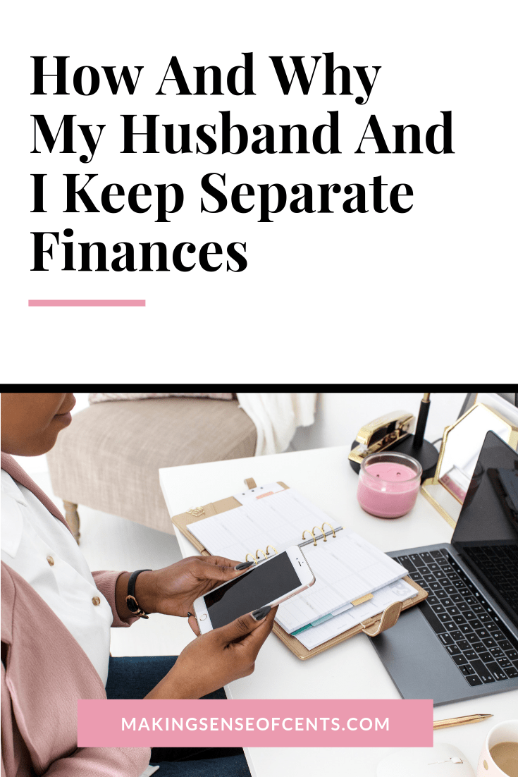 separating finances in marriage