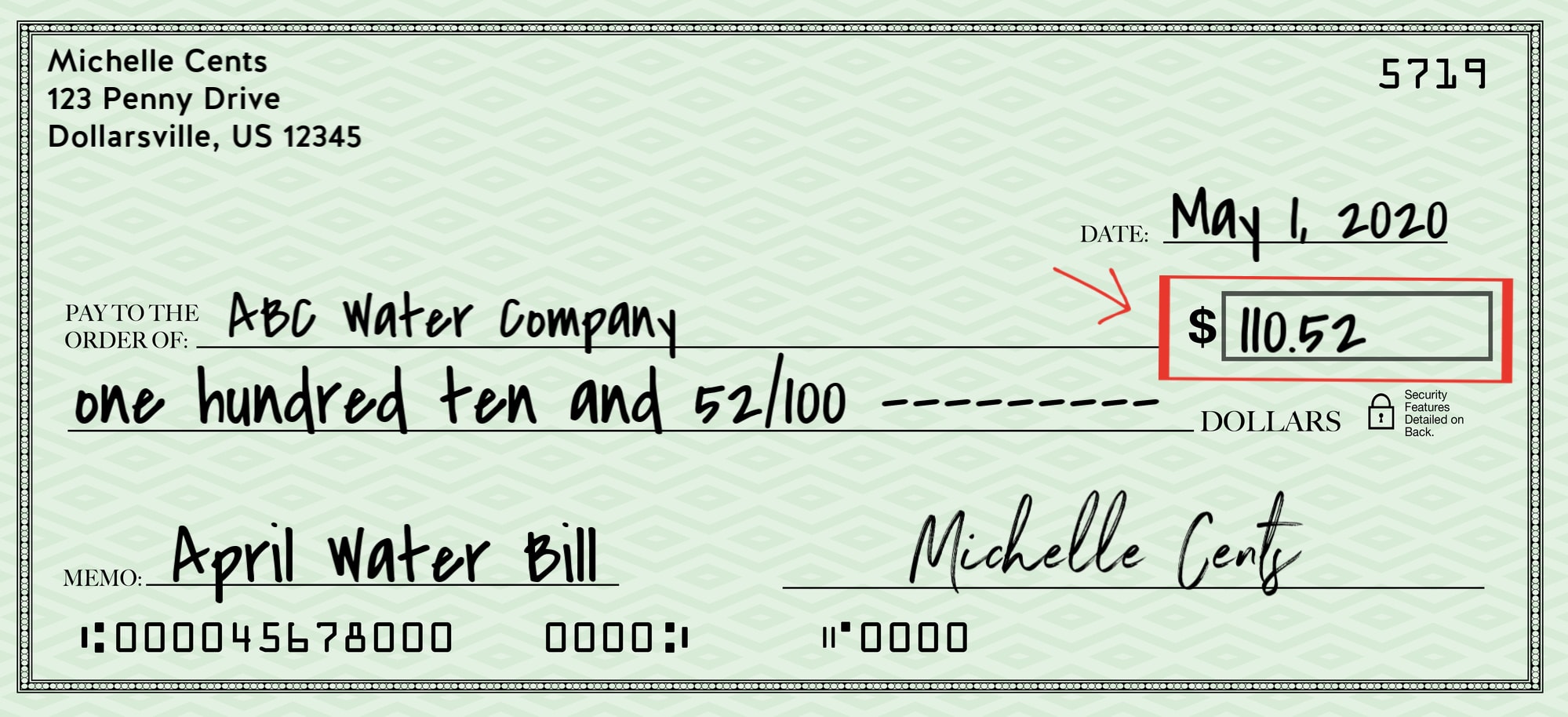 How To Write a Check A StepbyStep Guide To Fill Out A Check