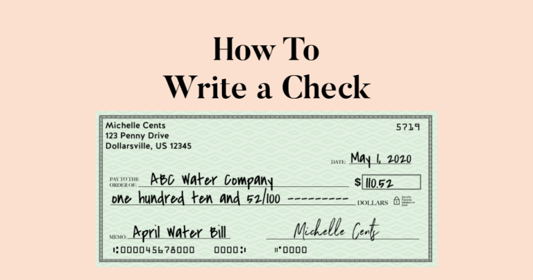 How To Write a Check: A Step-by-Step Guide To Fill Out A Check