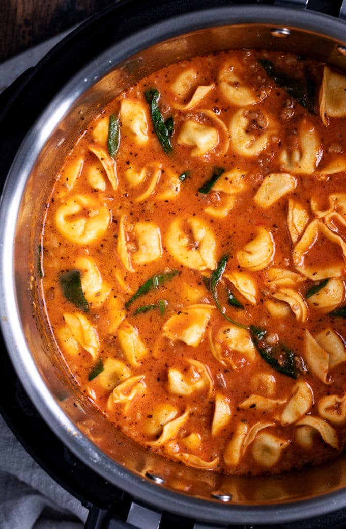 Sausage Tortellini Soup