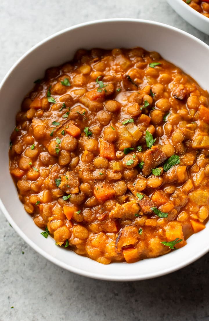 Lentil Instapot Stew