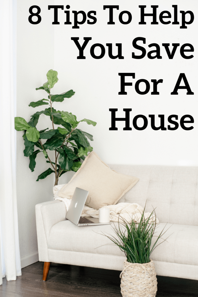 how to save for a house