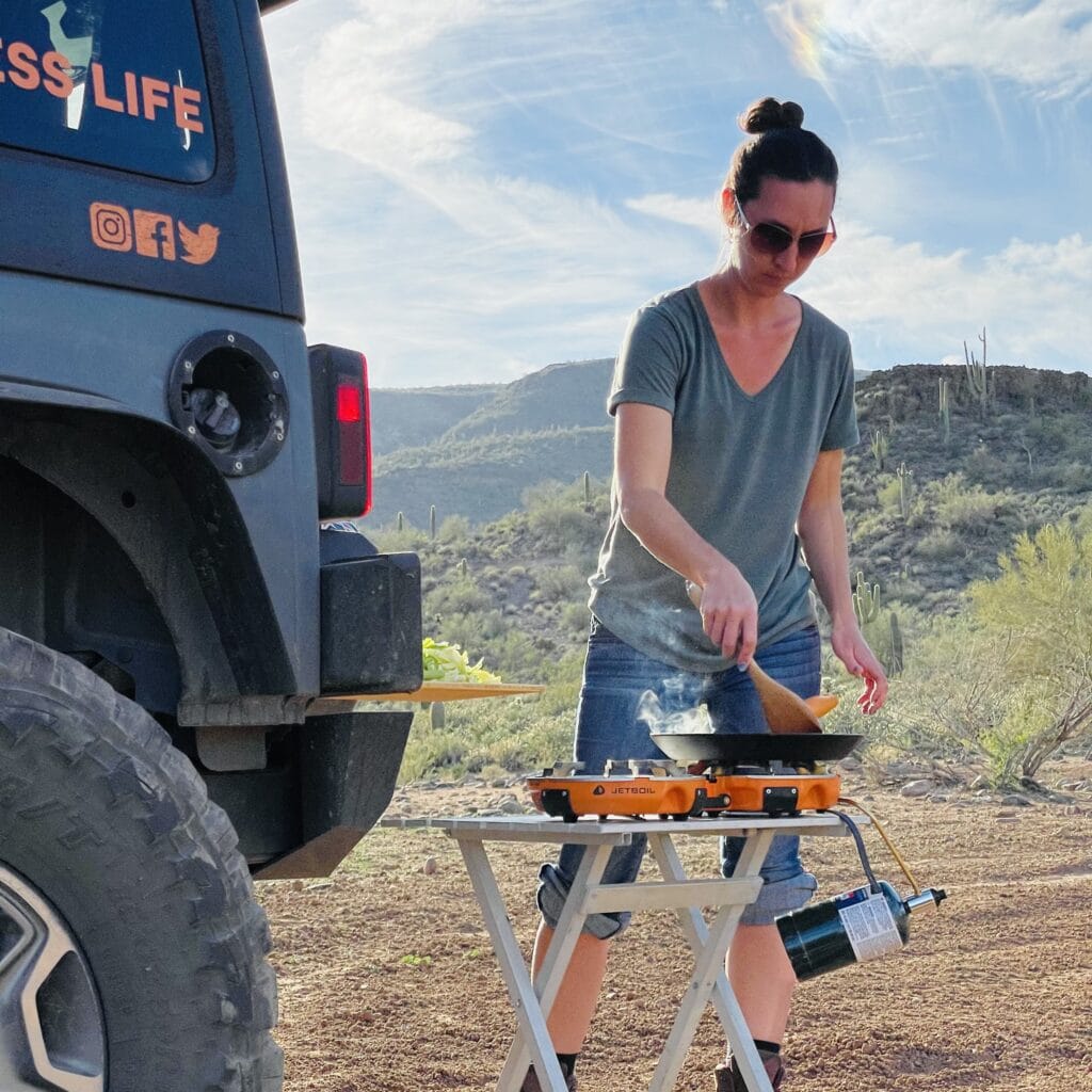 overland cooking