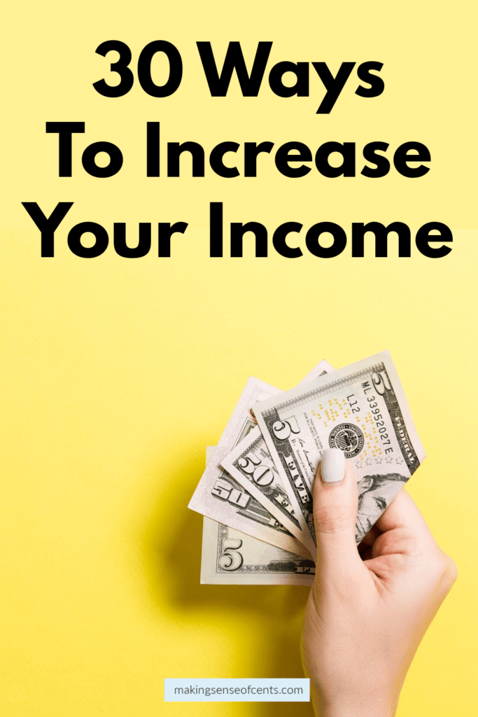 How To Increase Your Income 30 Ways To Make Extra Money 3805