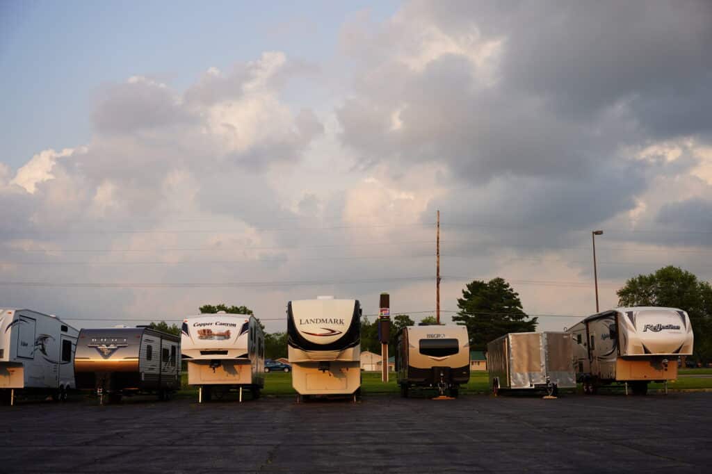 RV storage lot - Types of Self-Storage Facility for Investment