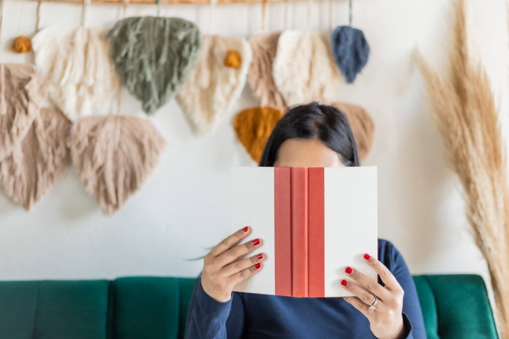 woman reading book - Tips for happiness in daily life