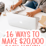 How To Make $20,000 a Month – 16 Real Ways